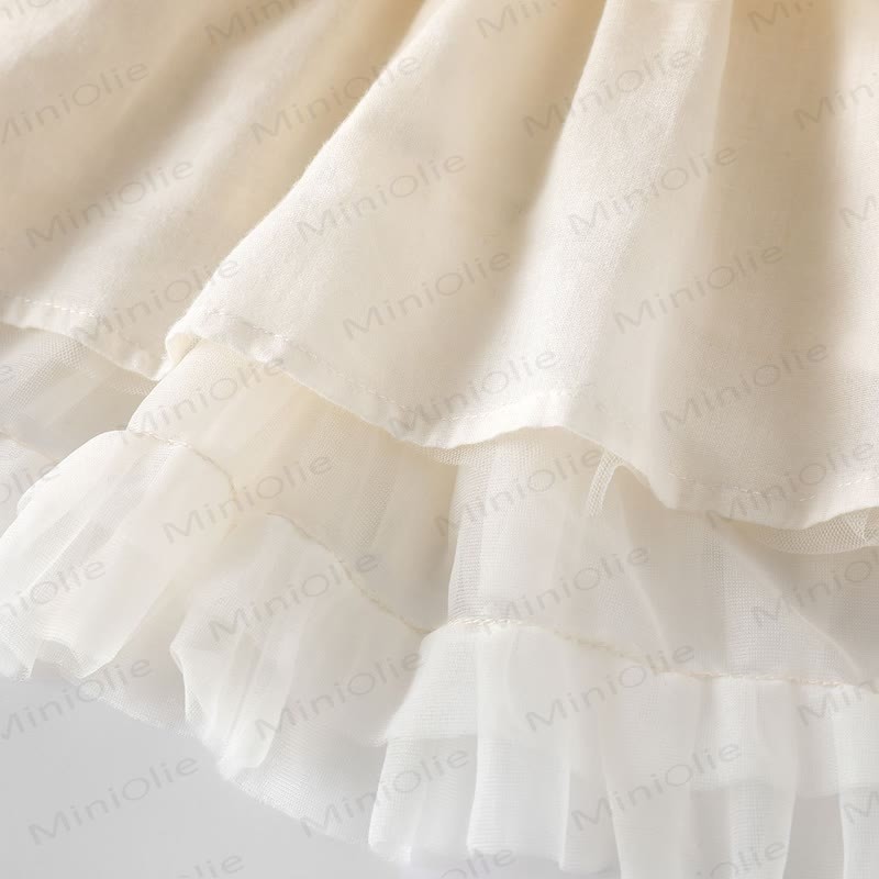 Baby Kleinkind Mädchen Einfarbig Kleid/ Bunt Strickjacke - image 7