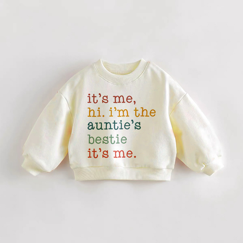 IT'S 'ME, HI! I'M THE beste BESTIES IT'S ME! Baby Kleinkind Sweatshirt - Creme - 3-5J - image 1