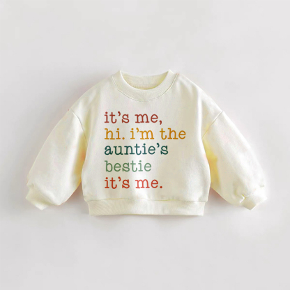 IT'S 'ME, HI! I'M THE beste BESTIES IT'S ME! Baby Kleinkind Sweatshirt - Creme - 3-5J - image 1