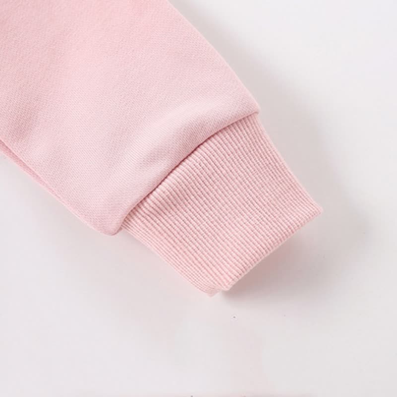 Zweiteiliges Set für Kleinkind : Rosa Katzen- und Mond- Spitze mit Tüll und Gamaschen - image 5