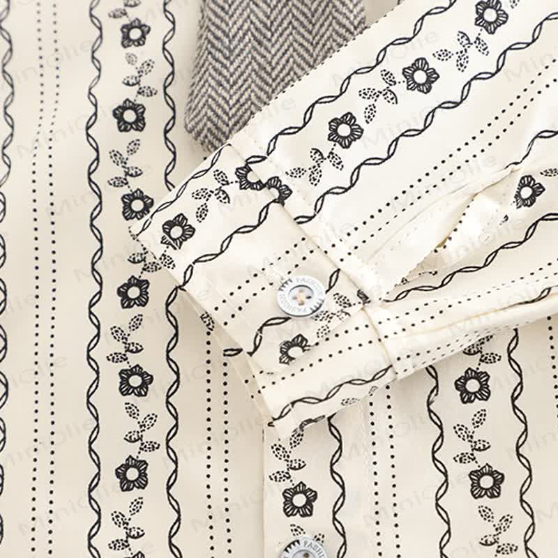 3-teiliges Set für Kleinkind : Weste mit Blume , Krawatte, Schulterknöpfen und Knopfleiste - image 20