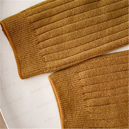  Einfache einfarbige Leggings für Kleinkind-Mädchen - image 15