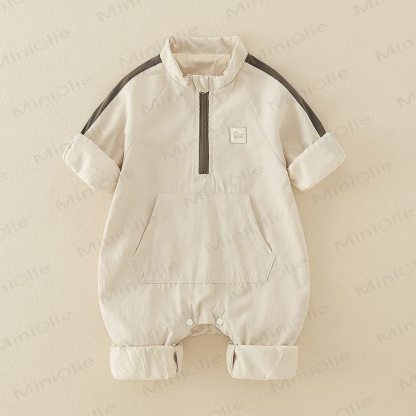 Baby Einfarbig , Strampler - Beige - 18-24M - image 4