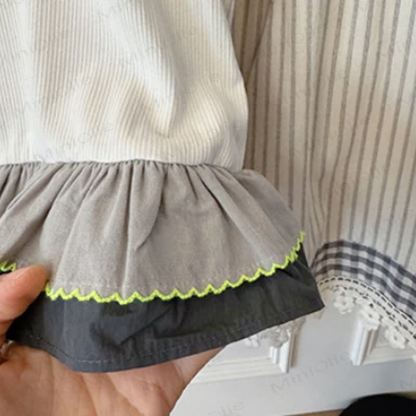 Gerippt Tanktop oder gestreifte Hose für Kinder-Mädchen  - image 6