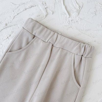 Baby Mädchen 2- Einfarbig Sweatshirt Set in Unifarben - image 20