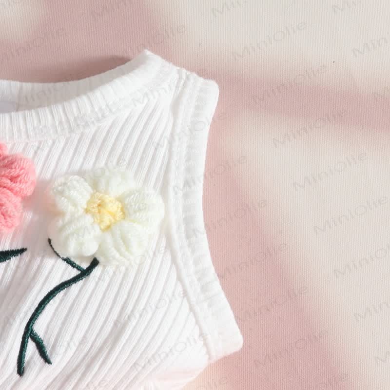 Baby 2-teiliges Blume - Set mit Stirnband - image 9