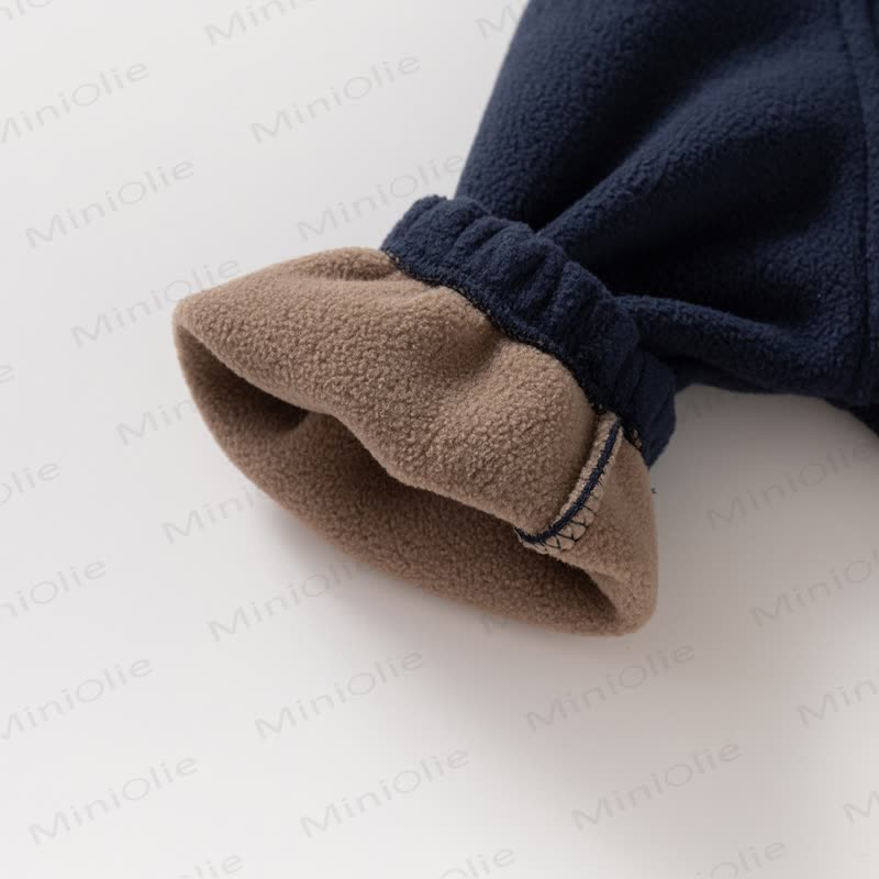 Oberbekleidung aus Vlies mit Stehkragen für Kleinkind - image 5