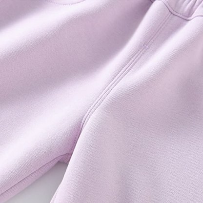 2-teiliges Set aus Baby und Kleinkind Sweatshirt und Jogginghose mit Hasenmotiv - image 8