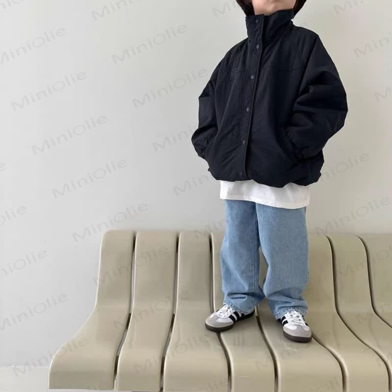 Einfarbig Baby Denim Hose - image 9