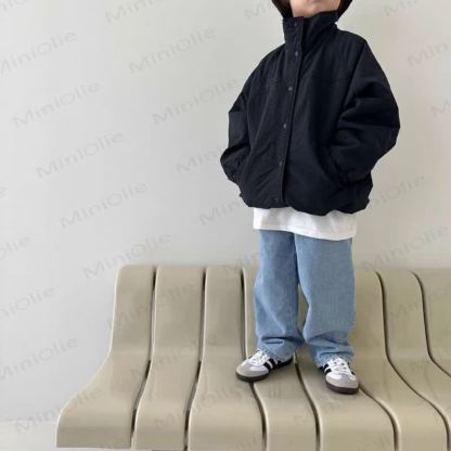 Einfarbig Baby Denim Hose - image 9