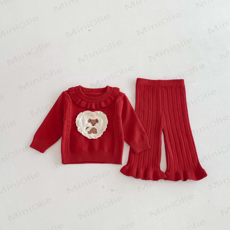 2-teiliges Schleife - Set mit Herz für Baby - image 10