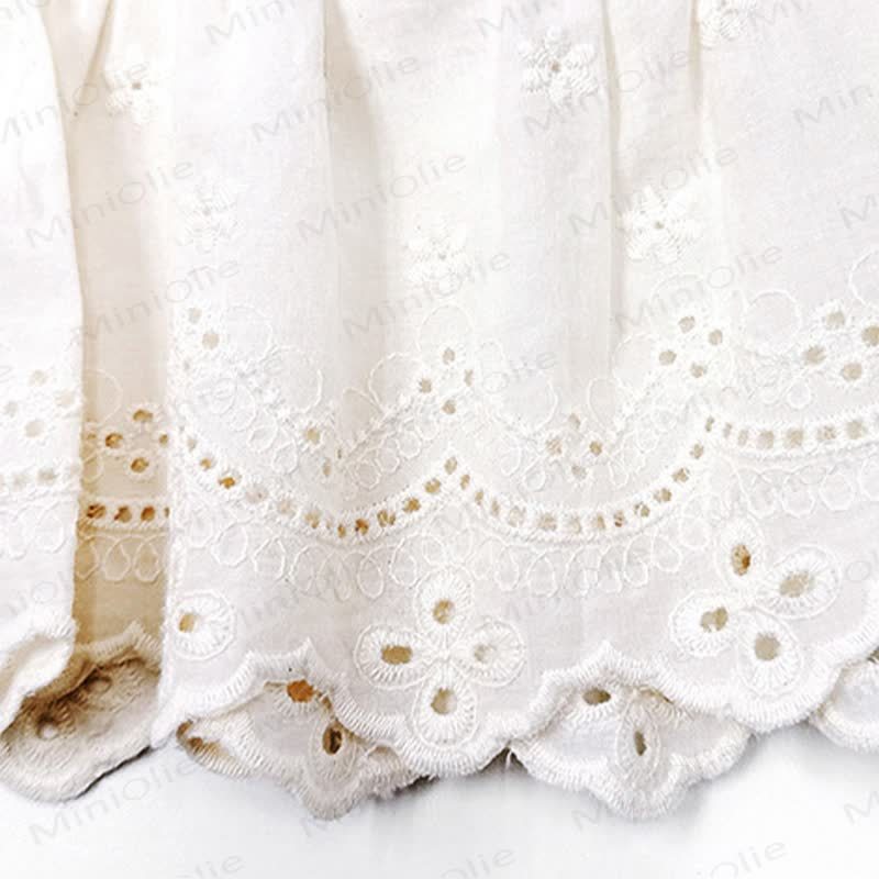 Set für Kinder-Mädchen: Denim Lace und Hose - image 4