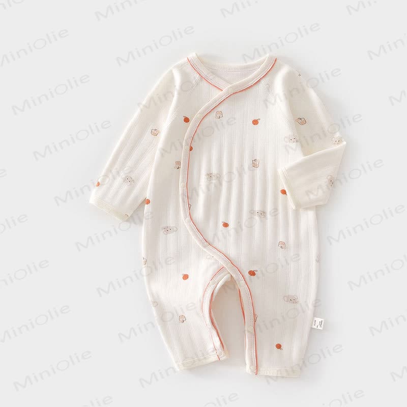 Baby Strampler mit Aufdruck für Neugeboren - Rot - 18-24M - image 4
