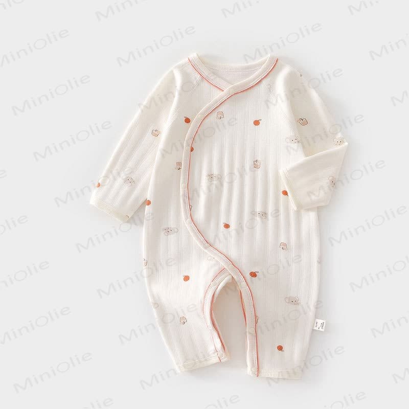 Baby Strampler mit Aufdruck für Neugeboren - Rot - 18-24M - image 4