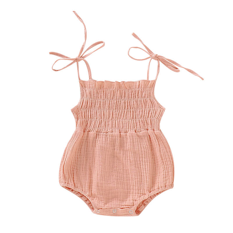 Einfarbig Baby Bodysuit mit Strapsen - Rosa - 12-18M - image 5