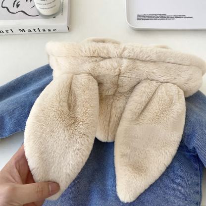 Mädchen Hase Cowboy -Hoodie aus Vlies - image 8