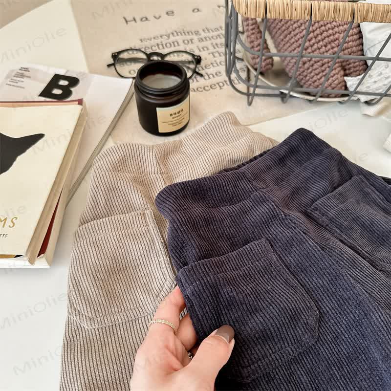 Baby Kleinkind -Mädchen Einfarbig Hose - image 12