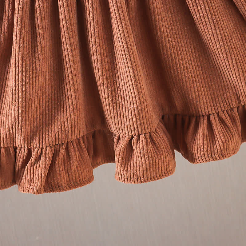 Süß Kleid mit Bär für Baby und Kleinkind  - image 4