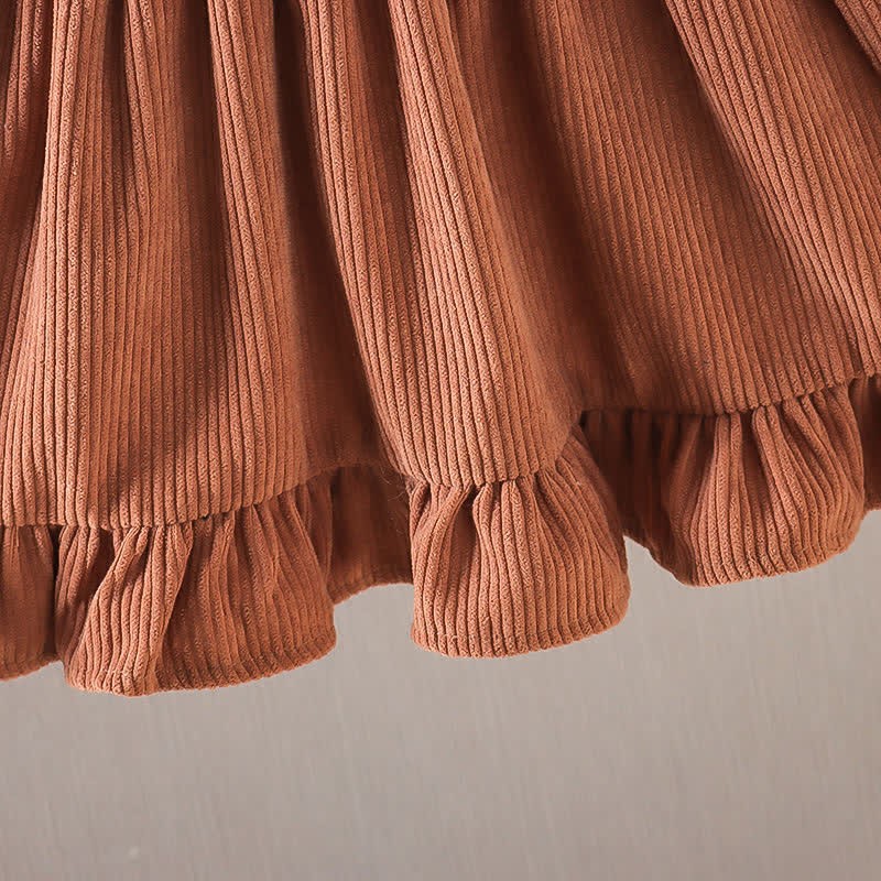 Süß Kleid mit Bär für Baby und Kleinkind  - image 4