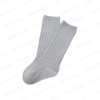 Einfarbige Socken für Babys und Kleinkinder - Hellblau - 3-5J - image 11