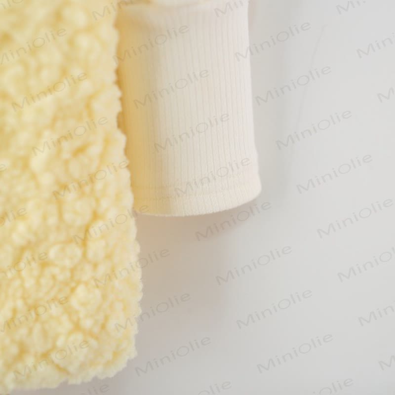 Kleid Gelb Ente Vlies für Baby Mädchen - image 5