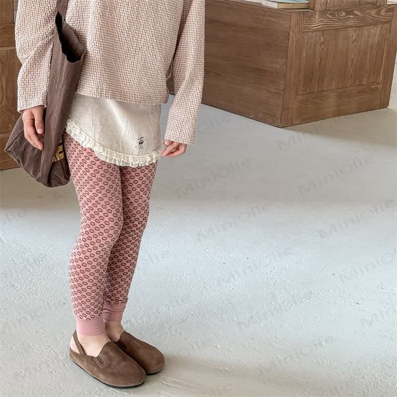 Gamaschen mit Blume für Baby und Kleinkinder - image 7