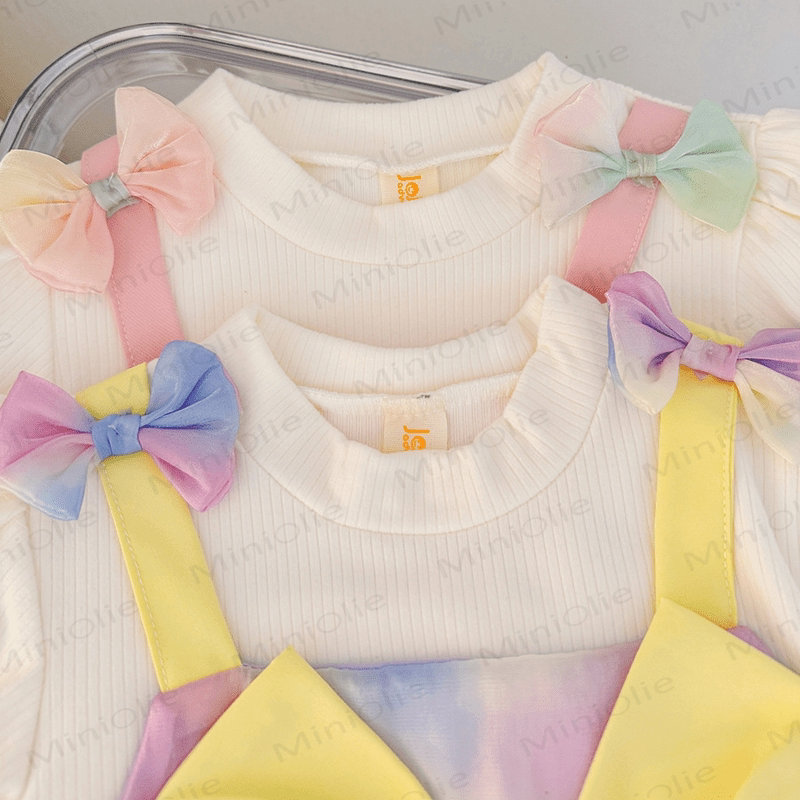 Baby Kleinkind Schöne Schleife Charmantes Kleid - image 3