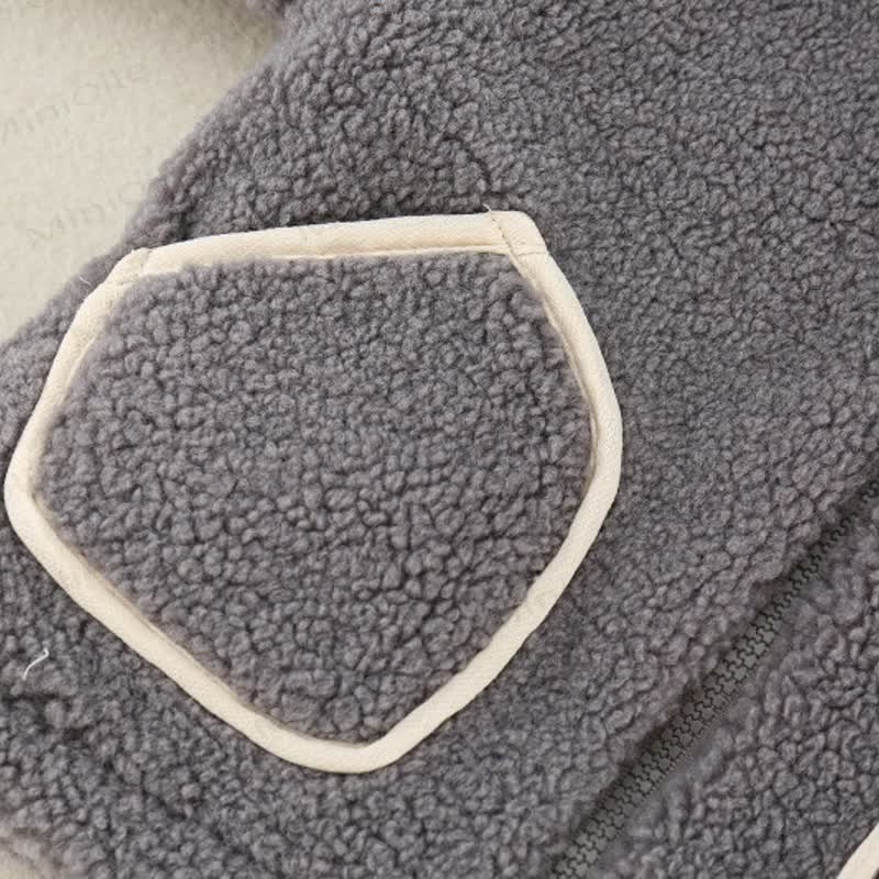 Vlies Oberbekleidung mit Bär für Baby und Kleinkind - image 6