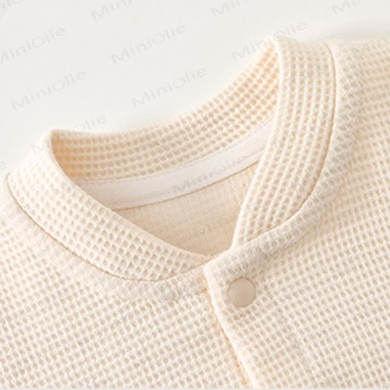 Baby Strampler mit Pilz-Patch und Waffel - image 7