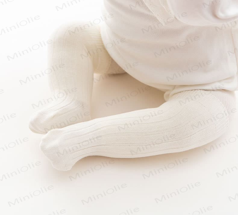 Einfarbige Socken für Babys und Kleinkinder - Weiß - 3-5J - image 4