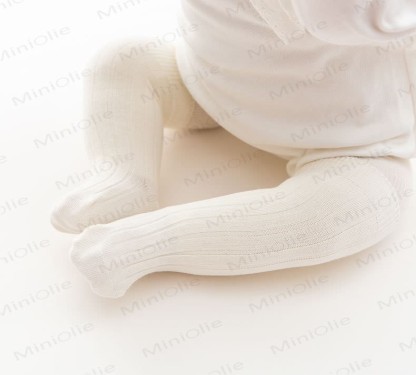 Einfarbige Socken für Babys und Kleinkinder - Weiß - 3-5J - image 4