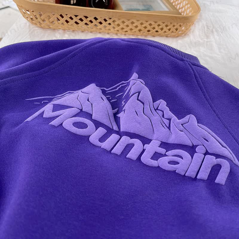 MOUNTAIN Einfarbig Sweatshirt für Babys und Kleinkind - image 4