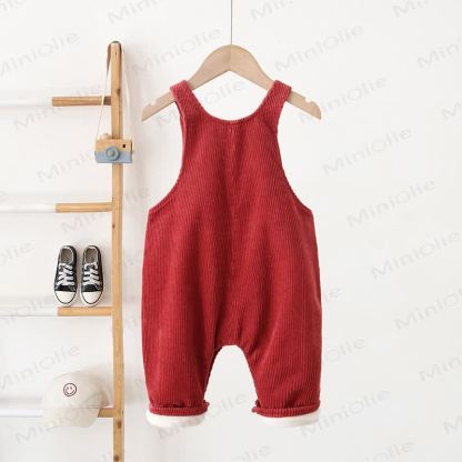 Baby und Kleinkind Overalls mit Tier , Cord und Vlies - image 5