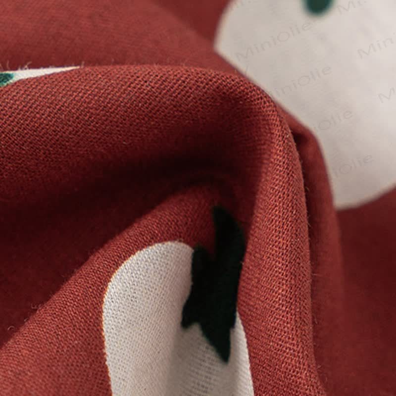 Tomatenfarbenes Tanktop und Hose Set für Kleinkind-Mädchen - image 13