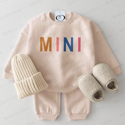 MAMA/MINI Mommy und ich Sweatshirt- Set - Beige - Baby Set: 2-3J - image 2