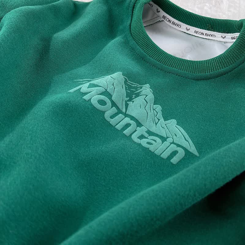 MOUNTAIN Einfarbig Sweatshirt für Babys und Kleinkind - image 7
