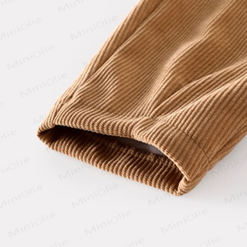 Cord Overalls mit Tier -Patch für Baby - image 8