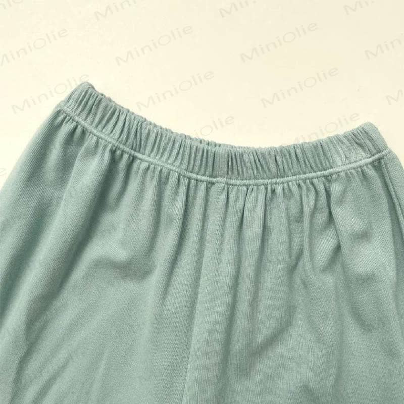 Zweiteiliges Set aus weichem Modal-Hemd mit Smiley -Gesicht und Hose Loungehose für Kleinkind - image 5