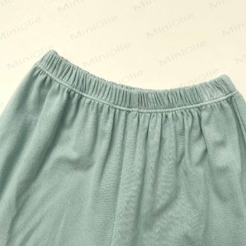 Zweiteiliges Set aus weichem Modal-Hemd mit Smiley -Gesicht und Hose Loungehose für Kleinkind - image 5