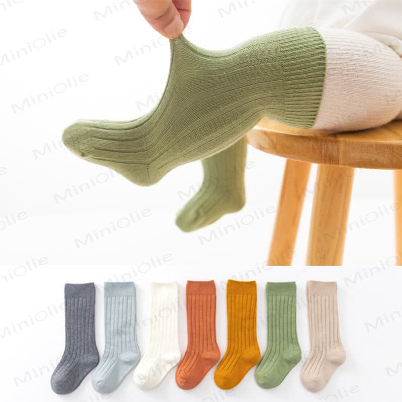 Einfarbige Socken für Babys und Kleinkinder - image 1