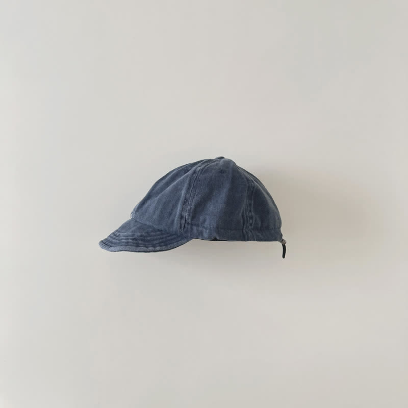 Schicke gewaschene Schirmmütze für Baby und Kleinkind - Marineblau - 6M-3J - image 11