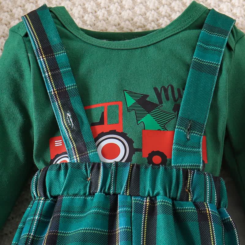 MY 1ST CHRISTMAS Baby Plaid 2-teiliges Set mit Hut - image 18