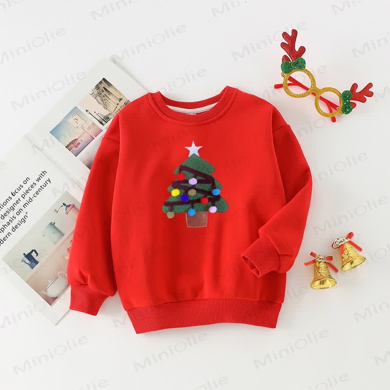 Familien-passendes Weihnachtsbaum-Sweatshirt - image 6