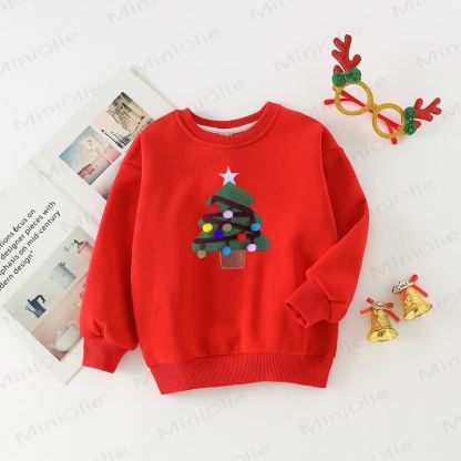 Familien-passendes Weihnachtsbaum-Sweatshirt - image 6