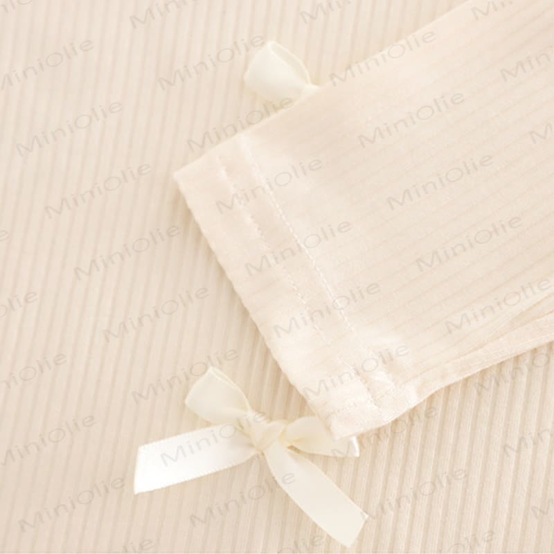 3-teiliges Set aus Pullover mit Schleifen und Regenbogen für Baby und Kleinkind - image 18