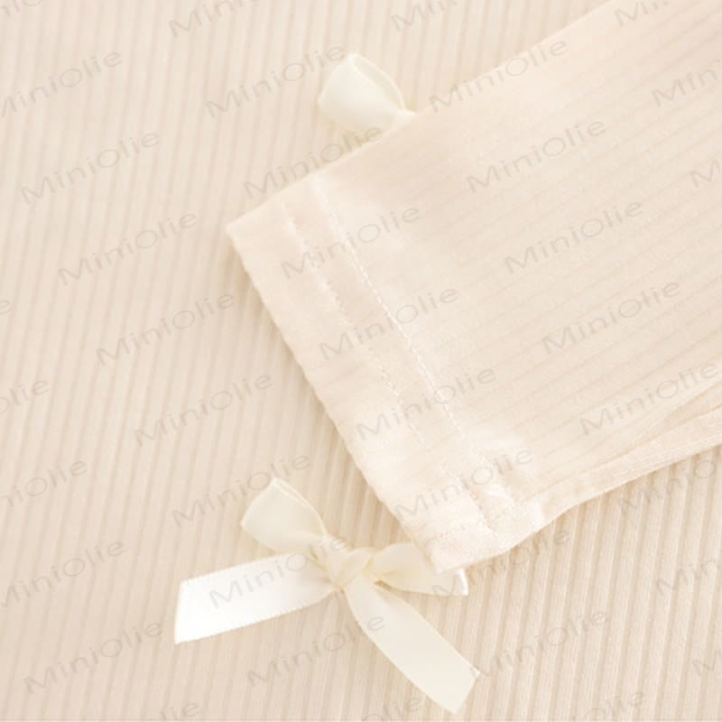 3-teiliges Set aus Pullover mit Schleifen und Regenbogen für Baby und Kleinkind - image 18