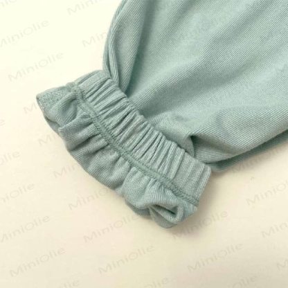 Zweiteiliges Set aus weichem Modal-Hemd mit Smiley -Gesicht und Hose Loungehose für Kleinkind - image 6