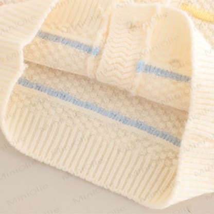 3-teiliges Set aus Pullover mit Schleifen und Regenbogen für Baby und Kleinkind - image 10