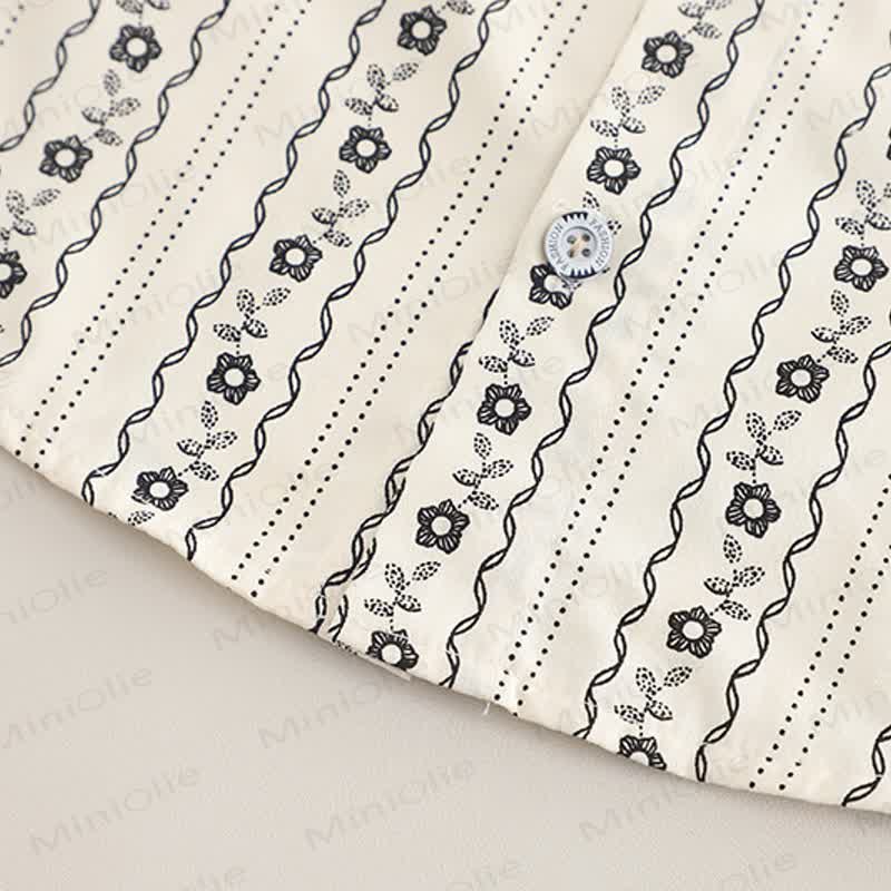 3-teiliges Set für Kleinkind : Weste mit Blume , Krawatte, Schulterknöpfen und Knopfleiste - image 22