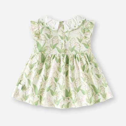 Sommer für Baby, Hase , mit Kleinkind und Blume - image 3